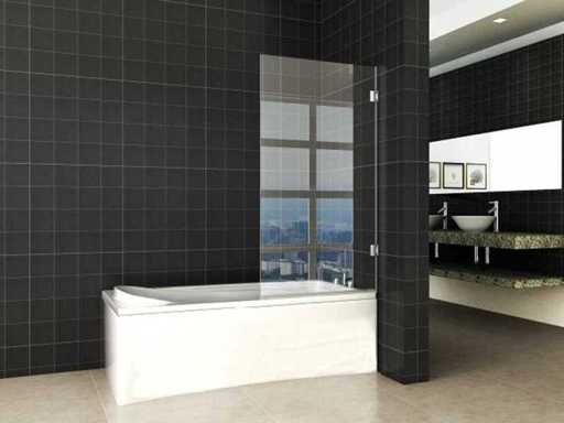 Wiesbaden 20.3916 Moustiquaire de bain pivotant de douche 80cm