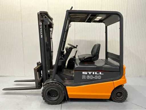 Still - R60-30 - Forklift Triplex - Freelift - Sideshift - battery charger - heating