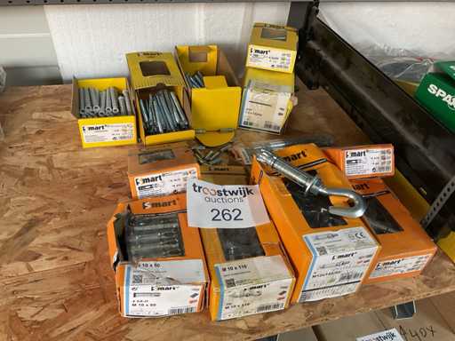 Ankerschrauben, Schrauben, Stecker