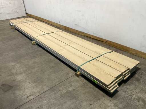 Gerüstdiele vintage gebürstet 500x19,5x2,8 cm (18x)