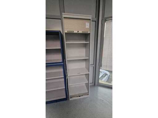 - Büroschrank mit senkrechten Schiebetüre - Shop furniture