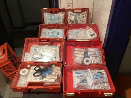 EHBO-doos, inhoud niet gecontroleerd