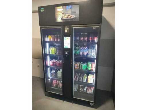 TCN CFZ-1200 NUEVA máquina expendedora inteligente de IA - doble puerta - pantalla táctil - 2030