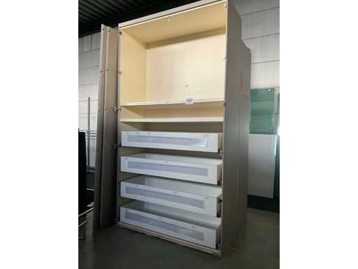 Large Storage Cabinets (2x)