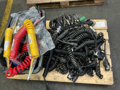 Lot de dopuri de remorcă și furtunuri de aer