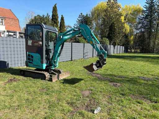 2022 KOBELCO SK17SR-3E Mini Excavator
