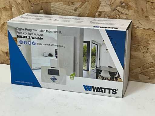 Watts Milux Prestige Klokthermostaat