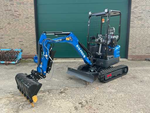 2025 Rippa R18 Pro Mini Excavator