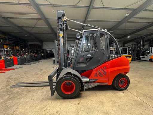 2017 UVV 06/2027 Linde H50D 5.000kg 3.+4. Ventil Gabelversteller Dieselstapler Gabelstapler 12.703 Stunden
