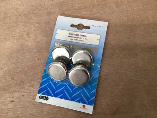 Starx meubel glijnagel metaal (70x)
