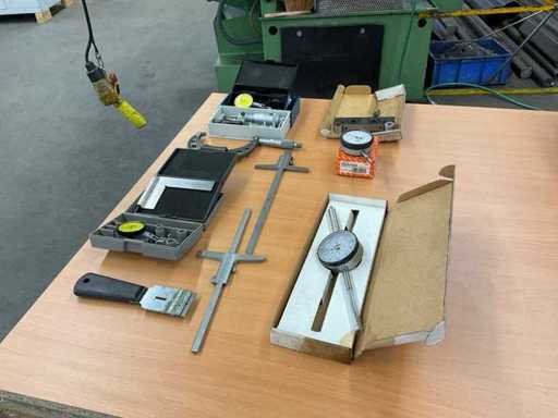 Various measuring tools