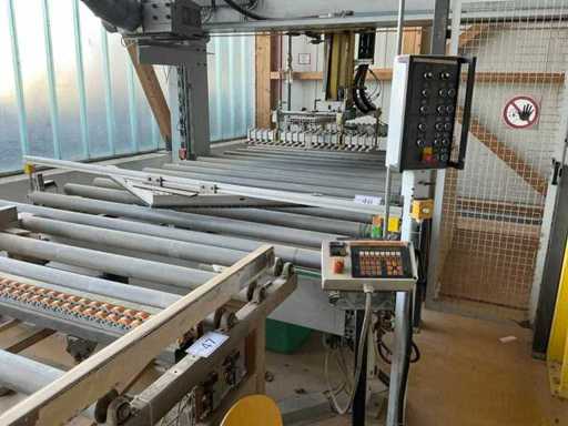 BARGSTEDT - TCE 99 - 2001 - Angetriebener Rollentisch mit Reinigungsbürste