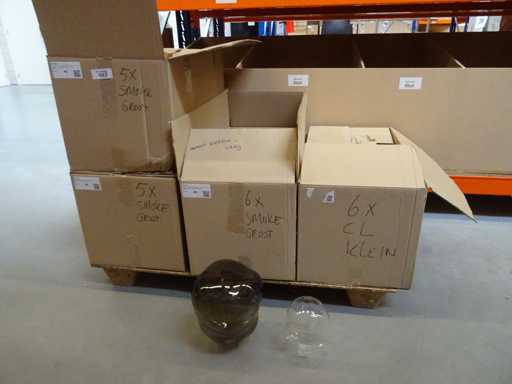 Ilfari - Boules de verre Celeste (22x)