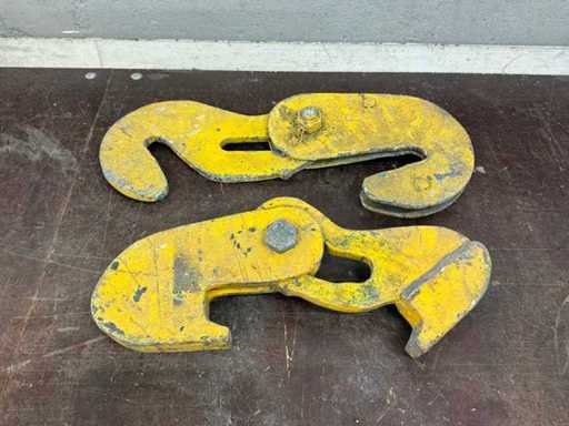 Hijshaken/klemmen (2x)