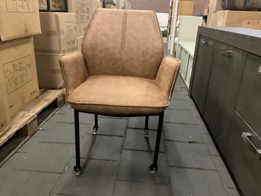 Chaise de salle à manger mobile Bortello (64x)