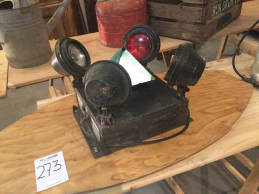 Illuminazione vintage da disco