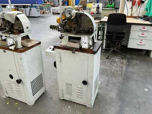 1964 AUGENSTEIN 502 Dornbiegemaschine inklusive Haspel