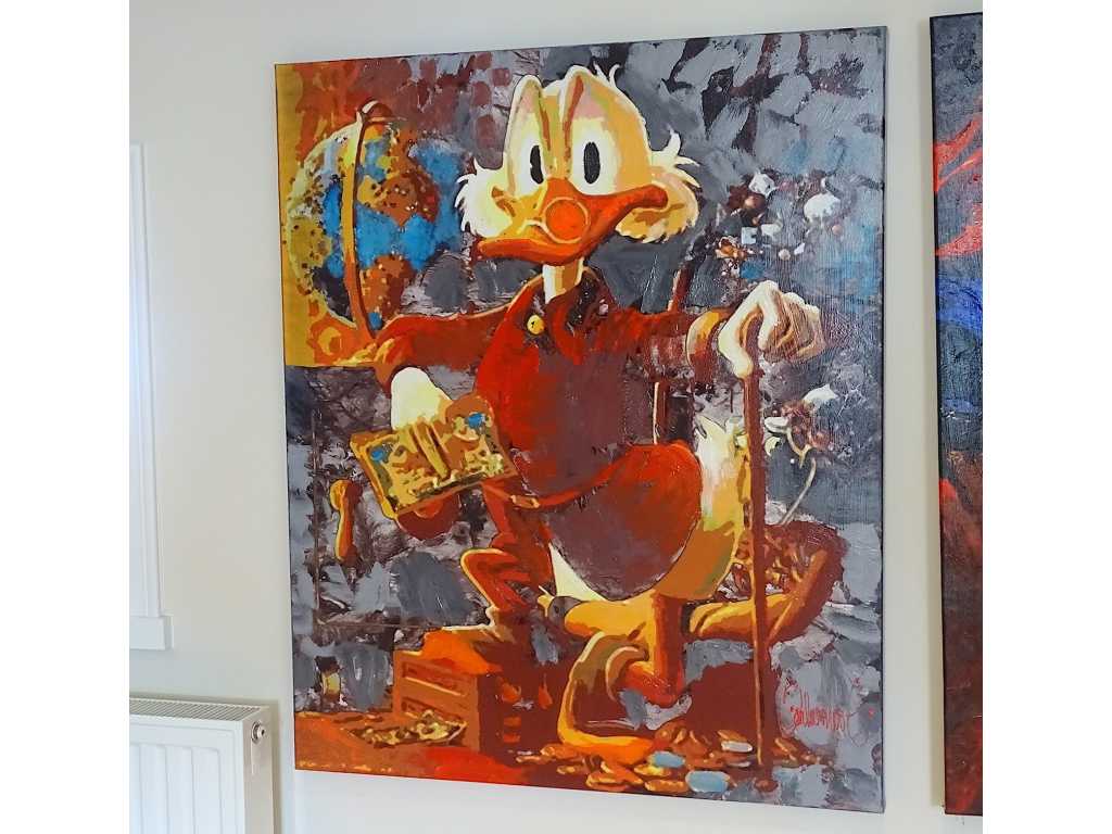 Gemälde Scrooge - Peter Donkersloot (mit Zertifikat) 1