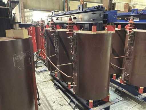 2100 kVA SGB transformator 23.000/689-482 Volt dry type