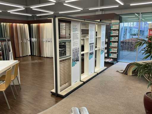 Shop furniture for roller blinds (3x)