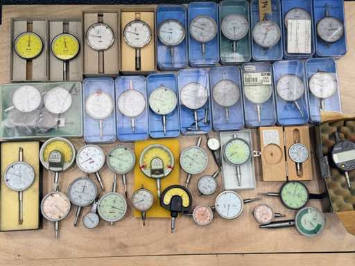   Lots of dial gauges