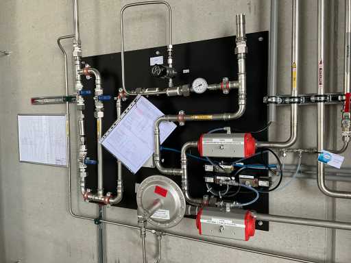 Stația de reglare pentru realimentare