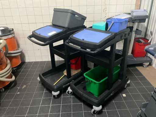 Numatic Schoonmaakwagen (2x)