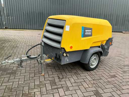 2017 Atlas Copco XAS88 Compressoraanhangwagen