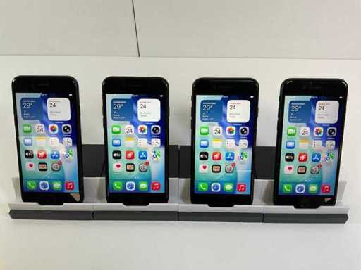 Apple iPhone SE 3a generazione - 256 GB - Mezzanotte (4x)