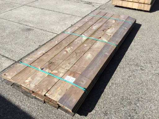 Półki ogrodowe o długości 240 cm. (48x)