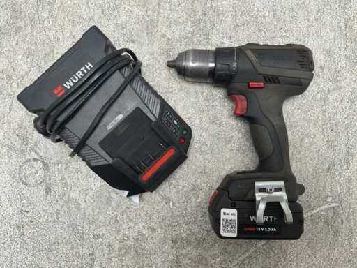 2018 Würth BS 18-A EC Compact Cordless Drill 18V