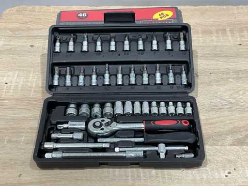Steckschlüsselsatz 46 Teile