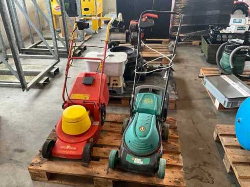 Diverse grasmachines (2x)