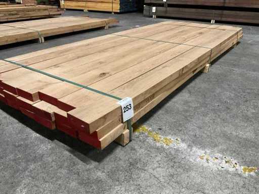 Europees eiken planken voorgeschaafd 40x110 mm (24x)