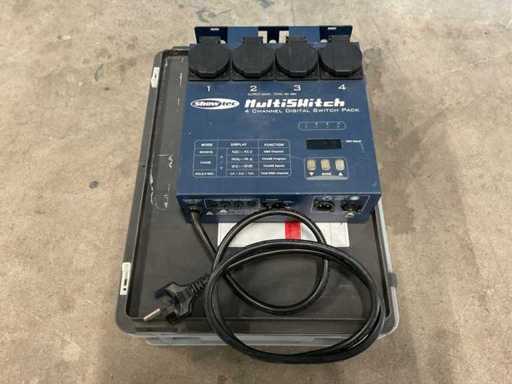Pacchetto switch Showtec MultiSwitch a 4 canali
