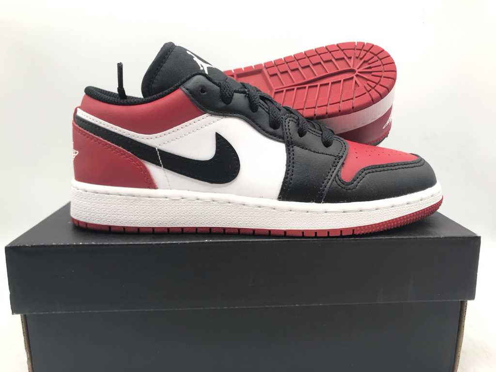 Nike Air Jordan 1 Scarpe da ginnastica basse rosse/bianche-nere 36.5