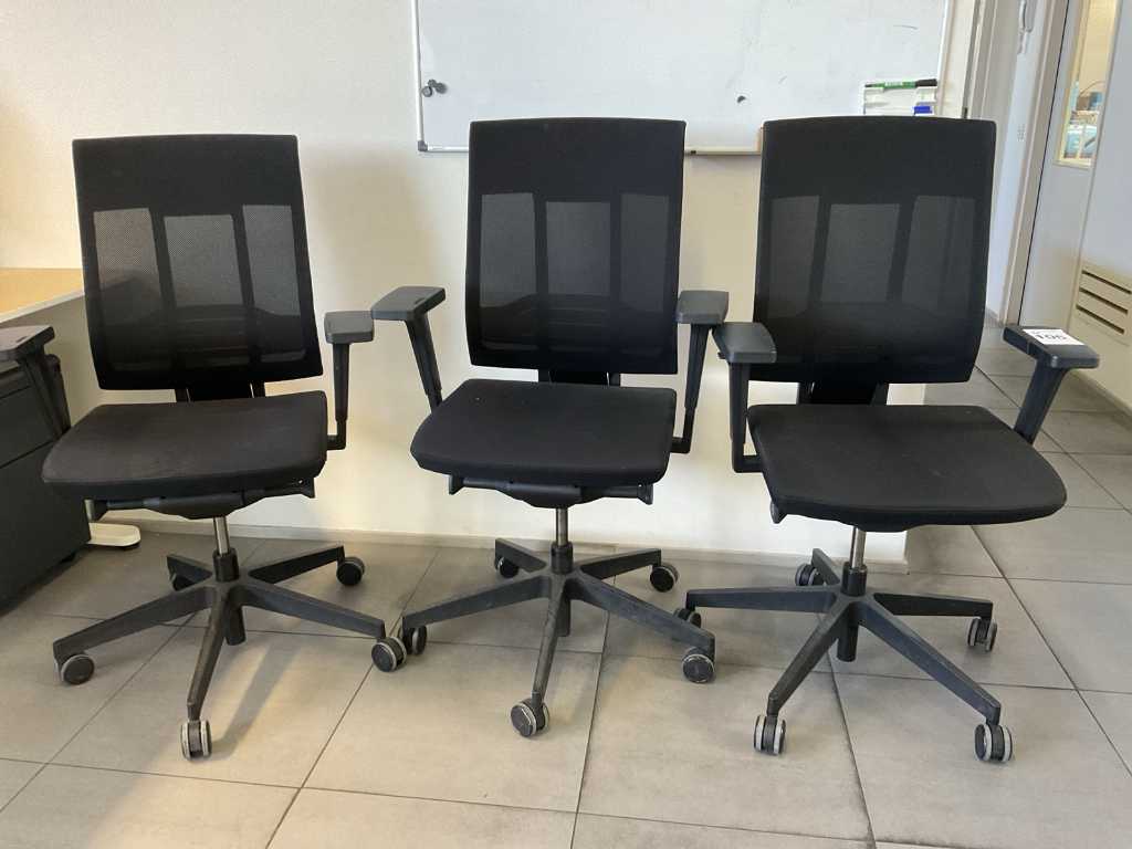 Profim Xenon Net Bureaustoelen (3x)