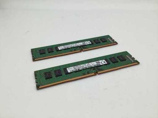 SK Hynix 8GB DDR4 2133MHz geheugen module for pc Computeronderdeel (2x)