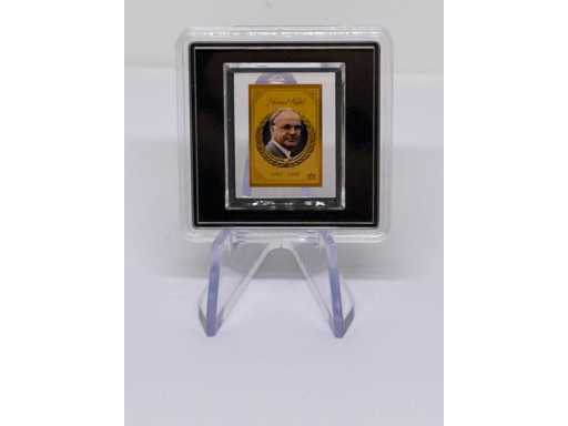 1/1000 oz 999 aur fin Helmut Kohl