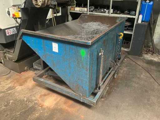 Afval kipcontainer