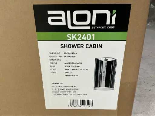 Kunststof douchecabine ALONI SK2401