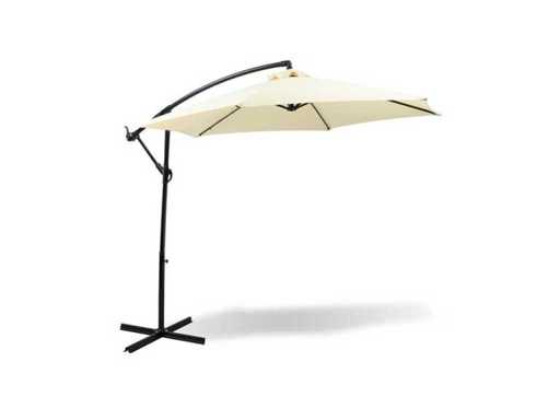 MaxxGarden 21276 Parasole a sbalzo Ø300 cm - beige
