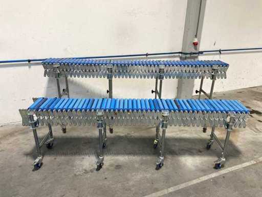 Roller conveyors (food industry) (2x)
