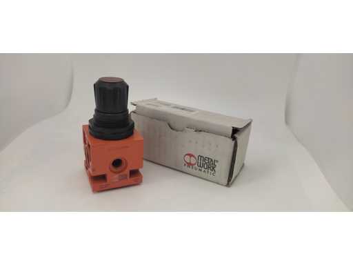 Metallurgia pneumatica - Regolatore di pressione 1/4 MR - 1202001 REG 1/4 04