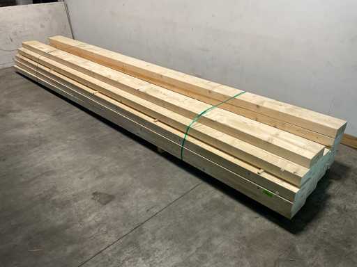 Gehobelter Fichtenbalken 600x27x9,5 cm (6x)