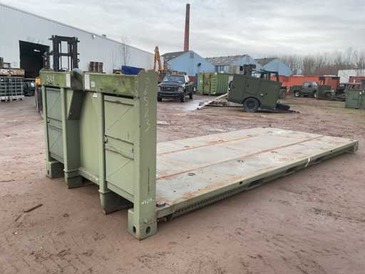 1992 Lohr 20 pieds plm Haakarm platform