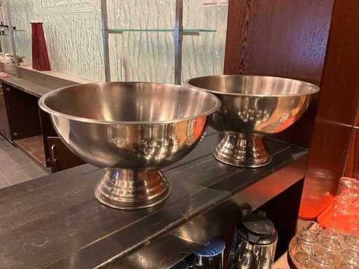 Champagne koelers (2x)