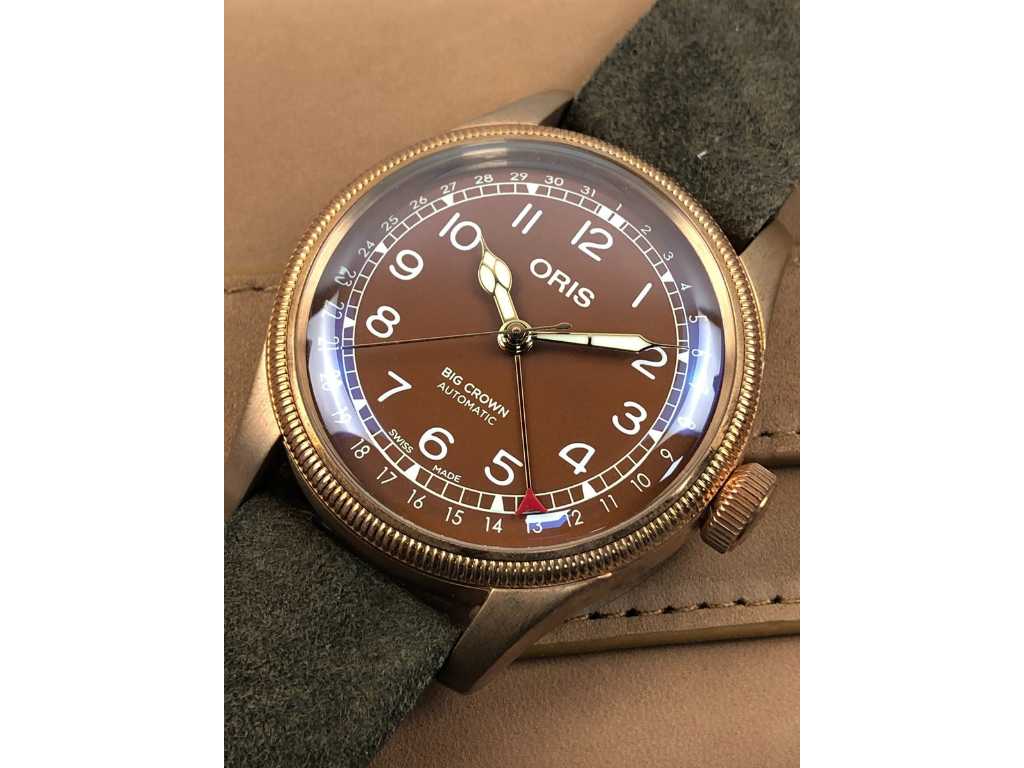 Orologio da uomo Oris Big Crown Pointer Date Bronze Automatic 01