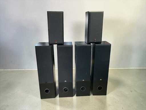 Omni Audio Vision Design B&W Speakers