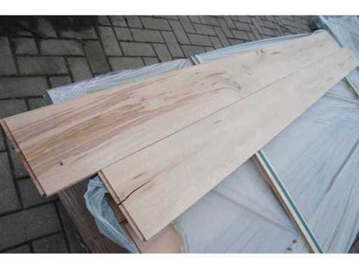 14,29 m² Parquet en chêne massif 15 mm